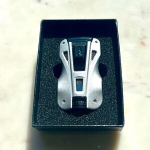 Silver and Black Lotus GT Lighter